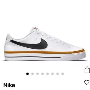 Slightly Worn - Nike Court Legacy White Sneakers